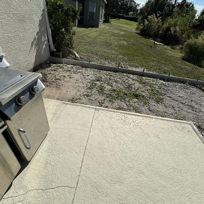 Pool Deck Driveway 12