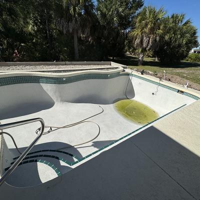 Pool Deck Driveway 13