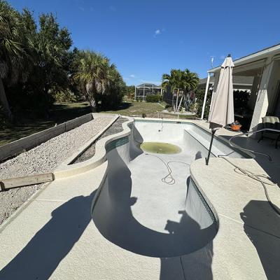 Pool Deck Driveway 9